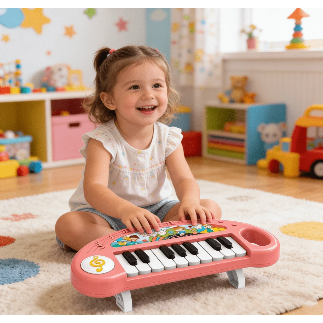 Kids Musical Instruments - لون برتقالي - مشاهدة 1