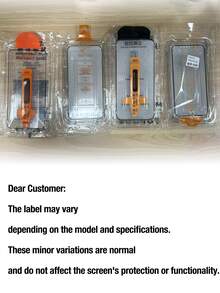 3pcs High Definition Tempered Glass Screen Protector Set, Includes Installation Tools And Auto-Alignment Tool, Compatible With IPhone 17 Pro Max/17 Air/16 Pro Max/16 Pro/16 Plus/16E/16/15 Pro Max/14 Pro Max/13 Pro Max/12/11/Xs Max/XS/XR Series, Full Coverage, Anti-Fingerprint, Anti-Drop, Anti-Scratch - 3pcs - View 10