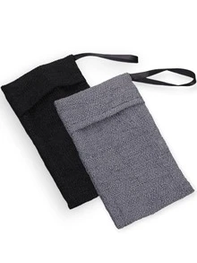 3个装 | 二合一泡泡浴收纳袋 | 适用于洗脸、洗手、沐浴和洗衣 | 皂液袋 | 居家旅行两用 | 可重复使用 - 彩色 - 查看 1