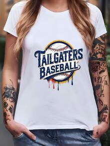 Womens Tailgaters College Sweatshirt, Vintage Game Day Shirt,  Tailgate Shirt, Unisex Baseball Fan Gift, College Baseball Merch T-shirt - Blanco - Ver 2