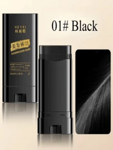 HEYXI 三合一染发棒 | 带梳齿，应急染发，白发救星！解决白发暴露、临时补染麻烦、染发工具操作复杂、补染不均匀等痛点。适合日常通勤、职场会议、家庭聚会、约会、派对、旅行应急、节日造型，也是感恩节、生日、母亲节、父亲节、情人节的绝佳礼物。 - 彩色 - 查看 7