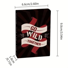 1 Set de Juegos de Parejas para el Día de San Valentín para Adultos, Juego de Cartas de Parejas para Citas, Juegos de Pareja Divertidos con Comandos, Regalos Románticos de Aniversario y San Valentín para Hombres y Mujeres - Multicolor - Ver 6