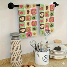10 Pieces Of Hand Towels - Kitchen Towel - Microfiber - Soft To The Touch - Various Designs - متعدد الألوان - مشاهدة 3