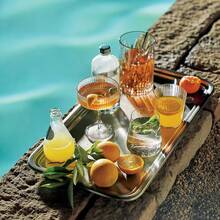 1/2/4/6pcs Vintage Ribbed Martini, Champagne And Cocktail Glasses, 8oz Ripple Tumblers For Indoor And Outdoor Gifts - Transparent - View 8