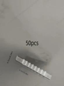 50pcs Wooden Clothes Hangers With Non-Slip Clips, Non-Slip Hanger Clips, Adhesive Non-Slip Strips For Hangers - Multicolor - View 6