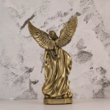 Archangel Michael Resin Statue 21cm Medieval Warrior Decor Greek Mythology Art Craft For Living Room Bedroom Display Figurines Collection - Multicolor - View 5