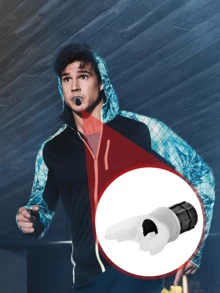 1pc Portable Lung Capacity Resistance Breathing Trainer, Adjustable Muscle Respiratory Training Device, Multiple Colors Available - Beach Essential, Pool Floats