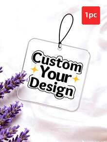 1-4pcs Custom Square Acrylic Pendant, Personalized Rearview Mirror Car Hanging Ornament - Custom Image, Design, Logo, High-Quality Acrylic Decoration, Souvenir For Car, Home, Office, School, Unique Gift For Dad, Mom, Child, Grandparents, Friends, Perfect For Holiday Decor, Anniversary, Daily Use - Multicolor - View 15