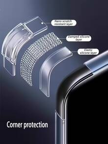 【一款平板电脑防摔保护套】兼容苹果、小米、华为、三星和联想平板电脑，包括 iPad Pro 11 英寸 2021、小米 Pad 5 Pro、Galaxy Tab S9+、Galaxy Tab A8、华为 MatePad、MatePad 11.5 和 Tab M9。 - 無色 - 查看 13