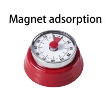 1 st mekanisk timer i rostfritt stål, bakpåminnelse, tidshanteringsväckarklocka för hemmabruk - Multifärgad - Visa 12