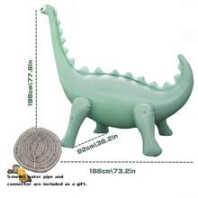 Inflatable Swimming Pool, Large Outdoor Home Family Pool, Thick PVC Collapsible With Slide