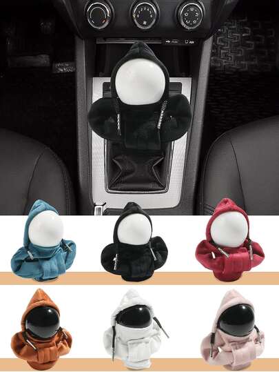 Funda universal para perilla de palanca de cambios de automóvil, cubierta decorativa para palanca de cambios, diseño de punto