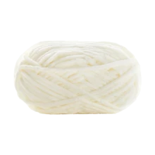 1/2pcs Velvet Soft Yarn, 50g/Pc, 60m/Pc, Handmade DIY Knitting Medium Chunky Yarn Popsicle Yarn, Bulky Polyester Soft Knitting Yarn, Suitable For DIY Crafts, Suitable For Knitting And Crocheting Scarves, Hats, Shoes, Bags, Cushions, Dolls, Blankets, Slippers - Multicolor - View 56