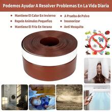 MOLOLAN Adhesive Door Dust Guard Prevents Insects And Dust 5M - Coffee Brown - View 3