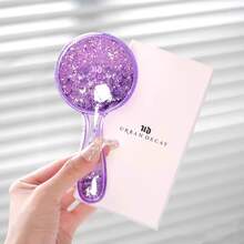 Urban Decay Meteor Shower Air Cushion Comb. Purple Galaxy Massage Comb. Volumizing Styling Comb. Portable Hair Styling Tool. - Purple - View 5