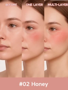 FV High-Pigment Liquid Blush, Long-Lasting & Buildable, Lightweight & Blendable Texture For Natural Dewy Makeup Look, Rare Brand Cosmetics, Ideal For Women & Girls, Perfect For Winter, Y2K Fashion, Great Gift For Birthday & Christmas, Essential For Parties, Best Color - Em yêu - Xem 3