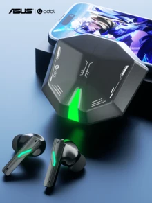 ASUS 华硕真无线耳机，5.3环绕立体声，内置麦克风，触控操作，配备充电盒，超长续航，黑白两色可选 - 均碼 - 查看 13