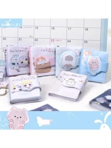 可爱口袋笔记本，美观设计，专为女孩打造 - 彩色 - 查看 1