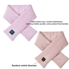 户外保暖电热围巾，3档冬季加热围巾颈部加热器，USB加热器披肩颈部围巾 - 彩色 - 查看 10