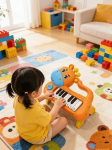 Kids Musical Instruments - Orange - View 1