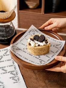 100张防油纸，汉堡纸，防油托盘纸，面包烘焙托盘纸，披萨和三明治衬纸，空气炸锅纸，涂层防油纸，汉堡盒衬纸，便当和蛋糕防油纸，三明治包装纸，托盘衬里防油纸，烘焙吸油纸，煎饼和披萨纸，烤箱烘焙托盘防油纸，食品包装衬纸 - 彩色 - 查看 8