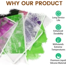 Creative Reusable Gel Printing Plate – Easy-To-Clean Gel Plate For Vibrant Monoprinting Art Projects –Ideal Crafters