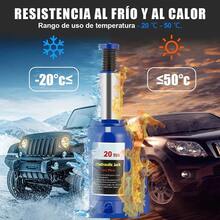 Gato Hidráulico De Botella Soldado Con Capacidad De 20 T, gato de botella hidráulico, gato hidráulico soldado de 20 toneladas para reparación de automóviles y elevación de casas.Gato Hidraulico De 20 Toneladas De Vertical De Tipo Botella - Azul - Ver 5