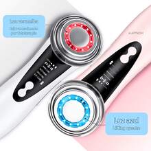 Facial Cleansing Massager, Rejuvenating, Phototherapy, Lift - trắng - Xem 5