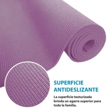CARDIO BEAT Yoga Mat For Exercise Mat Or Non-Slip Mat - Lilac Purple - View 5