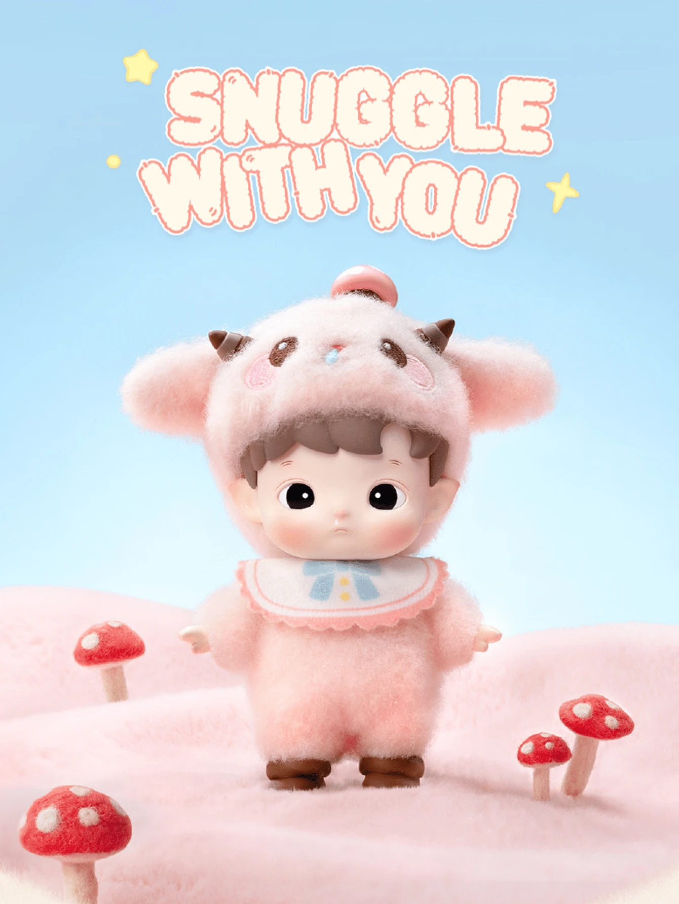 HACIPUPU Hug Series Blind Box Collectible, Cute Animal Theme Figure Blind Box, HACIPUPU Fan Figure Collection, Toy Collectible Blind Box, Exquisite Home Decor Ornament, Theme Party Scene Decoration, Birthday And Christmas Gift - Multicolor - View 1