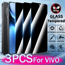 适用于多款手机的3片装钢化玻璃屏幕保护膜，防窥、防碎裂、防油、防刮花，高清显示，触感顺滑，超薄设计，35°隐私保护，精准贴合，易于安装，无气泡，智能手机配件 - 黑色 - 查看 92