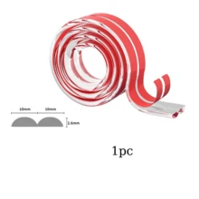 Baby Proofing, 0.4in Edge Protector Strip Clear, Thickened Silicone Soft Corner Protectors With Upgraded Pre-Taped Strong Adhesive, Edge Protectors For Sharp Corners Of Cabinets, Tables, Drawers - White - View 13