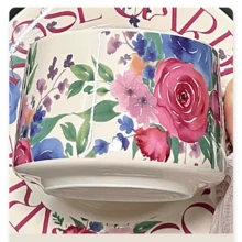 Luxury Vintage Style Ceramic Coffee Cup And Saucer Set, High-Quality Craftsmanship, Beautiful Afternoon Tea Coffee Cup Set