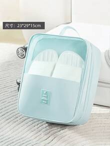 Personalized Travel Shoe Bag: Waterproof And Washable Daily Storage Bag, Travel Storage Bag Doubles As Shoe Bag - Made Of High-Quality Polyester Fabric, Durable And Waterproof, Equipped With Smooth Two-Way SBS Zipper And Quality Breathable Mesh. An Ideal Choice For Travelers Or Office Workers.