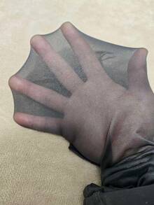 1 Pair - Women's Pantyhose, Sexy Semi-Transparent Pantyhose, Versatile, Comfortable And Soft - Black - View 9