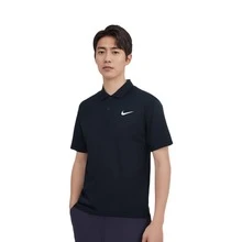 Áo Polo tay ngắn thể thao ngoài trời, màu xanh dương, in logo thương hiệu Nike Court Dri-FIT. - Màu xanh lam - Xem 4