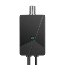 30dB Digital TV Antenna Amplifier - Crystal Clear, Low Noise, USB Powered Booster, Suitable For Smart TV And Cable TV - Black - View 9