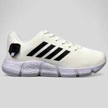 Kics Men's Running Shoes, Gym Shoes, Sports Shoes, Running Shoes, Walking Shoes, Anti-Impact, Breathable, Soft, Ultra Lightweight. - 白色 - 查看 3