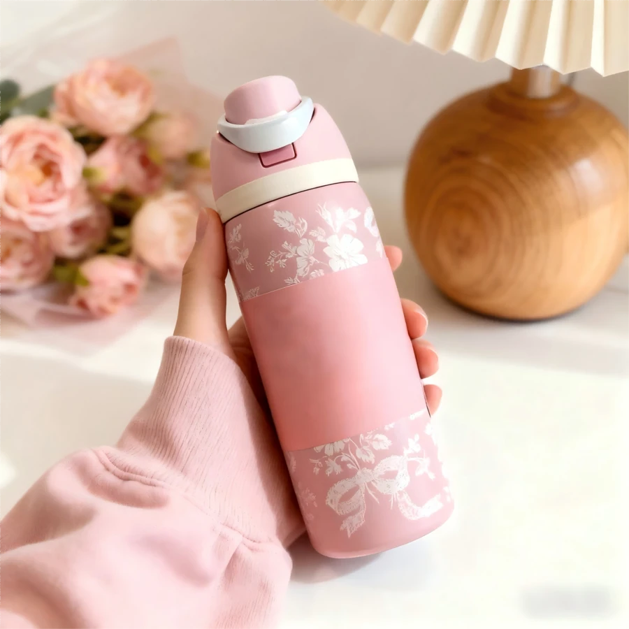 Stainless Steel Insulated Cup. Sealed Leak-Proof 32 Oz Water Bottle. No Spillage Even When Inverted And Shaken Vigorously. Easy To Carry In A Backpack Without Any Pressure. It Is Suitable For Both Personal Use And As A Gift. - Nhiều màu - Xem 1