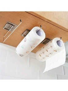 1 Roll Of 400 Sheets Random Pattern Disposable Kitchen Paper Towels, Reusable Cleaning Cloths, Non-Stick Oil Rags, Cleaning Wipes, Household Cleaning Supplies - Multicolor - View 7