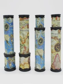 Caleidoscopio giratorio grande, caleidoscopio mágico transformador, caleidoscopio de colores cambiantes, colores aleatorios, adecuado para expandir la imaginación, regalos para amigos, regalos creativos, regalos interactivos - Multicolor - Ver 10