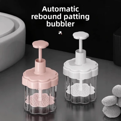 1 st skummaskin för ansiktstvätt, ansiktstvättskummare, rengöringsskummaskin, skumvispmaskin för hudvård, djuprengörande hudvårdsverktyg för resor. Ansiktsrengöringsskumningsenhet med automatisk retur, högvärdig ansiktsrengöring, duschtvål, schamposkummare, internetkändis-måste-ha-verktyg