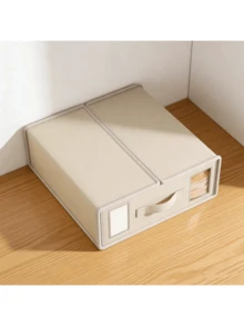 1 pieza Estantería plegable para almacenamiento de ropa de cama, grande/extra grande, adecuada para el armario, perfecta para guardar sábanas, edredones y fundas de almohada - Multicolor - Ver 7