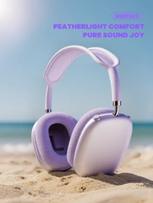 Remax Bluetooth Headphones, 12 Hours Playtime, 300 Hours Standby, Support Call Answering (Black), Great Gift, Classic Best-Selling Item In Store - RB-300HB - View 10