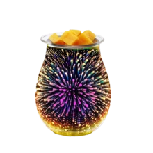 3D Glass Melting Candle Lamp With 7-Color LED Mood Lighting, Suitable For Home, Office, Gifts, And Decorations – Perfect For Thanksgiving, Halloween, Christmas, And Other Holiday Gifts (No Bulb Included) - 1pcs - View 6