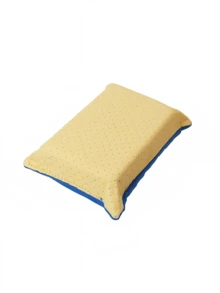 1/2英寸超柔软超细纤维汽车清洁海绵，双面无纺布绒面海绵块，用于清洁汽车玻璃、除雾打蜡、洗车和内饰清洁，吸水性强且可膨胀