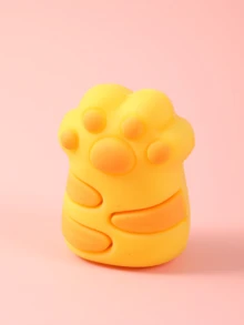 1pc Cute Cartoon Cat Paw Manual Pencil Sharpener, Mini Pencil Sharpener For Kids, School Supplies, Gift