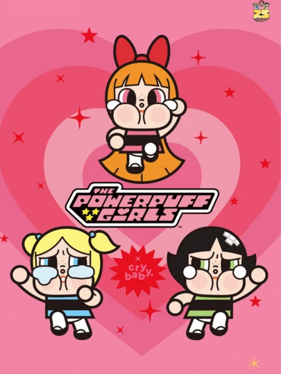  POP MART CRYBABY Cute Power Girl Series Blind Box Collectibles, 12 Regular Versions + 1 Hidden Version, Adorable Y2K Style Design, Includes Bubble Girl, Flower Girl, Furry Girl And Rabbit Figures, Soft Color Palette With Playful Expressions, Hidden Version "Mobax Princess", Perfect Gift For CRYBABY Fans, Blind Box Collectors And Y2K Aesthetic Enthusiasts, Ideal For Birthday, Valentine's Day, Holidays And Cute-Themed Collections.