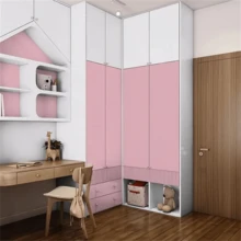 1 Roll Solid Color Self-Adhesive Removable Matte PVC Wallpaper, Easy To Clean And Apply, Suitable For Decorating Kitchen, Bedroom, And Living Room, Enhancing Home Decor With Autumn Aesthetics - Pink - View 6