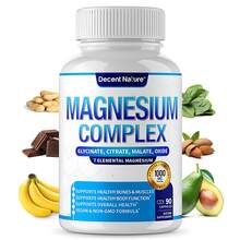 Magnesium Complex 1000mg Made With 7 Elemental Magnesium 90 Capsules - 80g - Xem 1